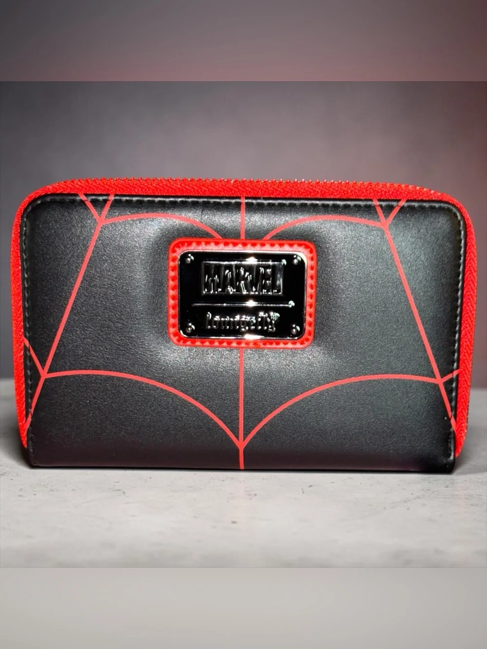 Marvel Loungefly Miles Morales Cosplay Zip Around Wallet